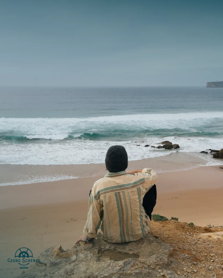 Ich gucke aufs Meer - Sehnsucht